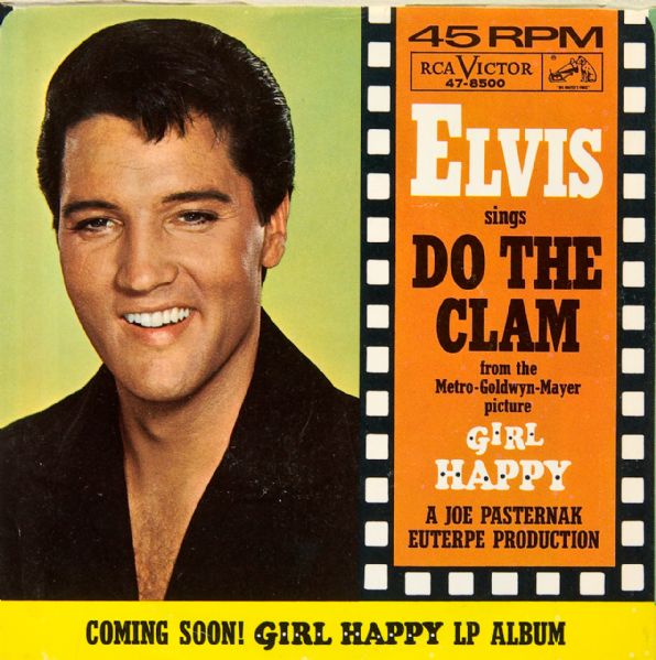 Elvis Presley "Do The Clam"/"Youll Be Gone" 45  